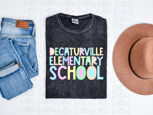 Decaturville Elementary School Png- Sublimation Design- Digital Download