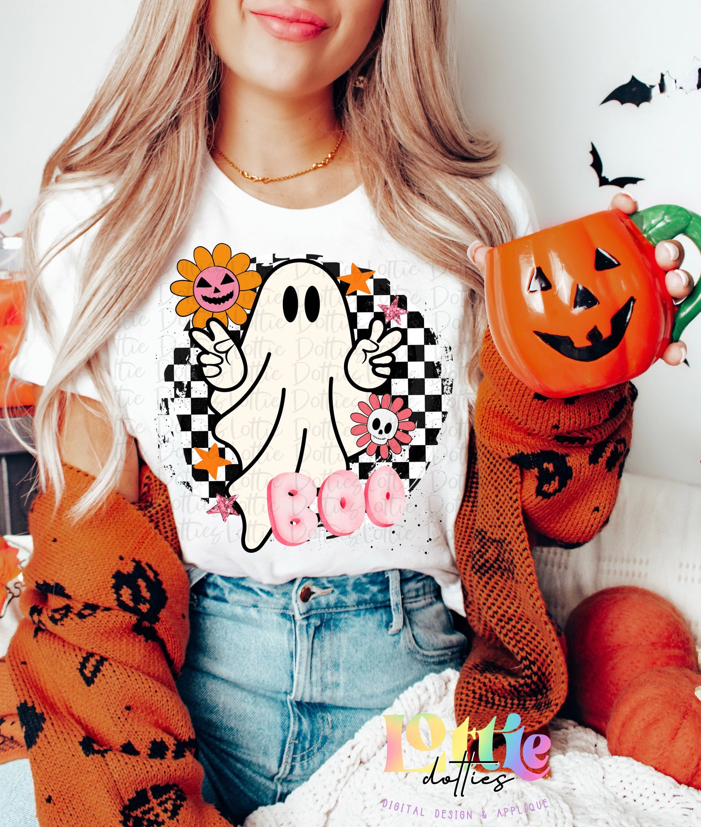 Ghost Png - Halloween Sublimation Design - Digital Download