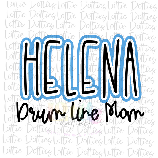 Helena Drum Line PNG - Helena Sublimation - Digital Download