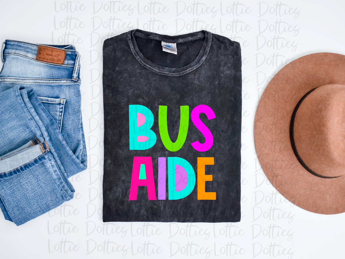 Bus Aide - PNG - Back To School - Sublimation - Digital Download -Bright Filled