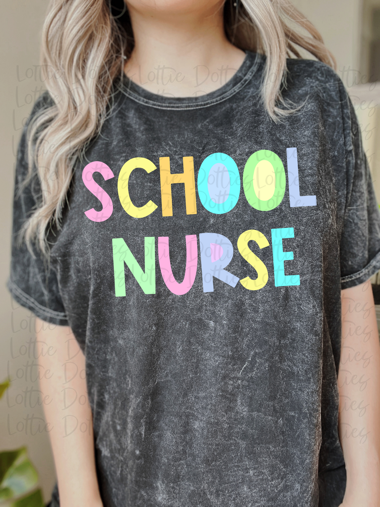 School Nurse  - PNG - Back To School - Sublimation - Digital Download - Pastel