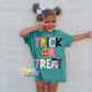 Trick or Treat - Pink and Orange Design Sublimation - Digital Download