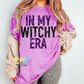 In My Witchy  Era Png - Halloween Sublimation Design -  Digital Download - Orange and Black