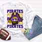 Pirates - PNG - Pirates  sublimation design - Digital Download - Purple and Gold