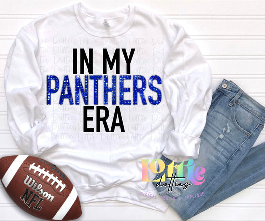 In My Panther ERA PNG - Panthers Sublimation  - Digital Download - Royal and Black