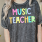 Music Teacher - PNG - Back To School - Sublimation - Digital Download