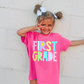 First Grade PNG - Back To School - Sublimation - Digital Download - Pastel Filled