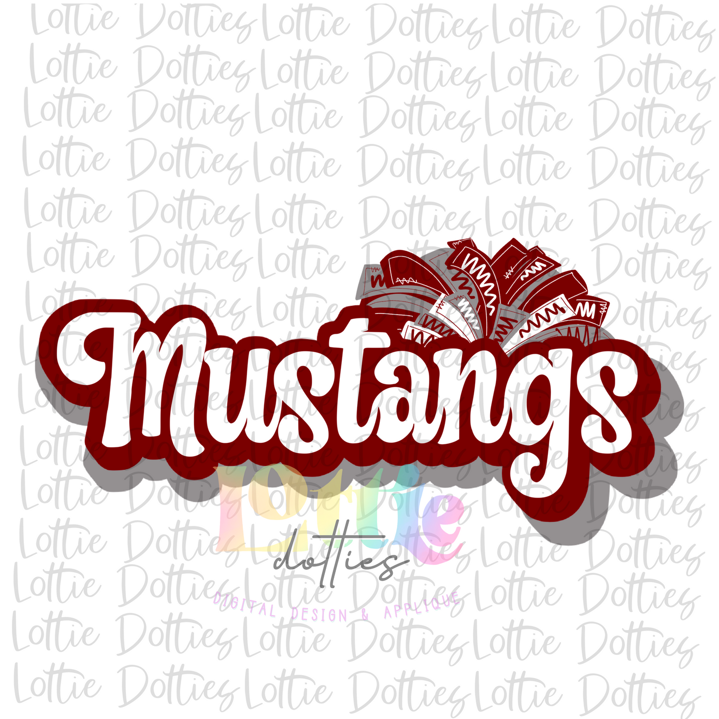 Mustangs PNG - Mustangs  sublimation design - Digital Download -Garnet and  Gray