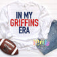 In My Griffins Era PNG - Griffins Sublimation -Digital Download - Red and Navy