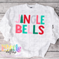 Jingle Bells Mint Png - Christmas Sublimation Design- Digital Download