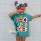 Too Cute to Spook - Pink and Orange Design Sublimation - Digital Download
