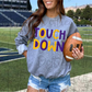 Touchdown Png - Football Sublimation Design- Digital Download - Purple and Gold