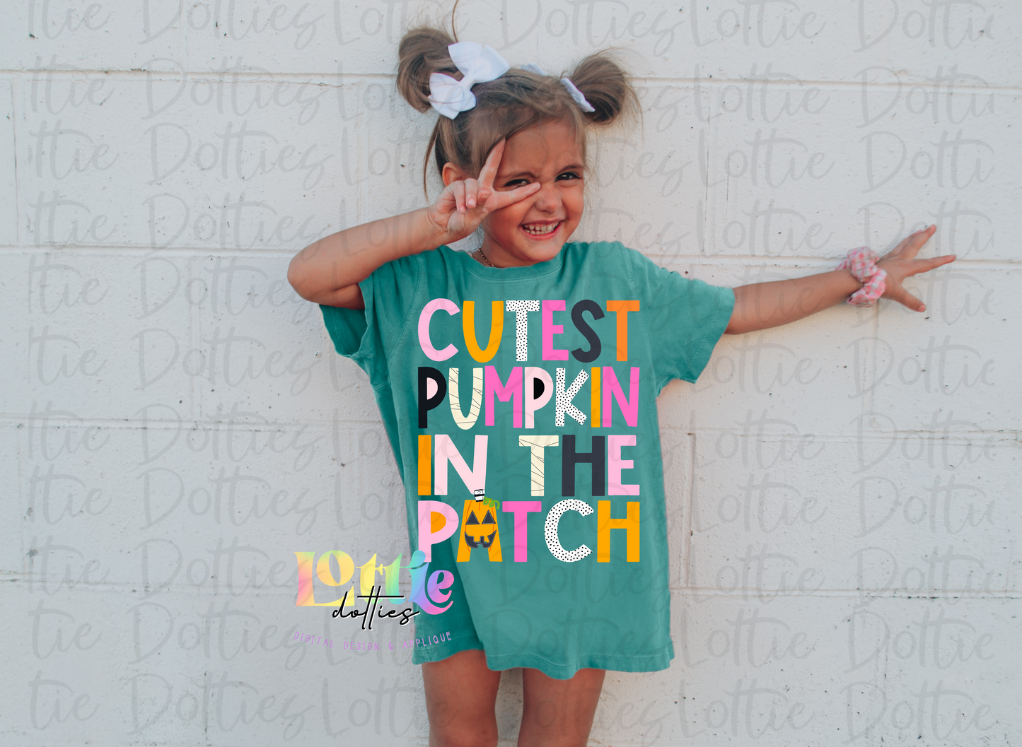 Cutest Pumpkin Pink and Orange PNG- Halloween Design Sublimation - Digital Download