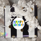 Happy Birthday Tag Png  -Instant Download - Digital Download