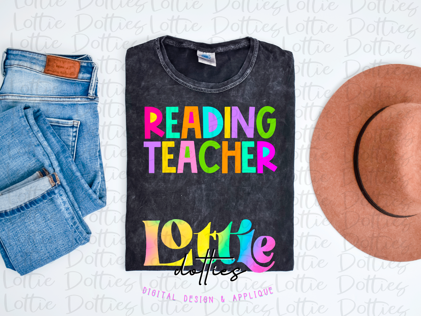 Reading Teacher - PNG - Back To School - Sublimation - Digital Download