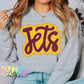 Jets PNG - Jets Sublimation - Digital Download - Maroon and Gold