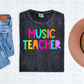 Music Teacher - PNG - Back To School - Sublimation - Digital Download