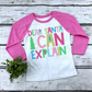 Dear Santa I Can Explain - Pink Png - Christmas Sublimation Design- Digital Download