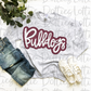 Bulldogs PNG - Bulldogs sublimation design - Digital Download - Maroon and white