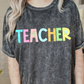 Teacher - PNG - Back To School - Sublimation - Digital Download - Pastel Filled