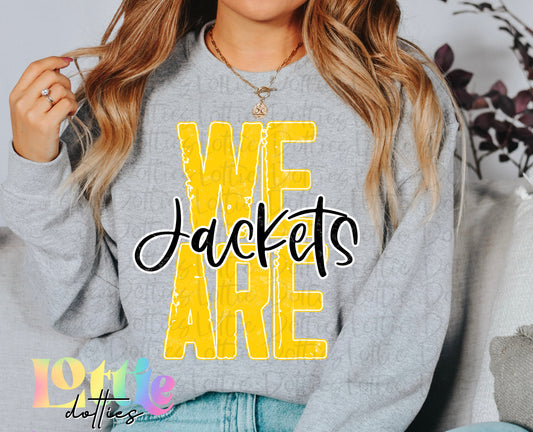 We Are Jackets Png - Sublimation Design- Jackets  Sublimation- Digital Download