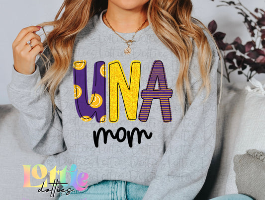 UNA Mom PNG - UNA Lions Sublimation - Digital Download