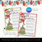 Elf Goodbye Letter Printable, Rhyming Farewell Poem from Elf, End of Season Elf Note for Kids, Christmas Elf Farewell Printable