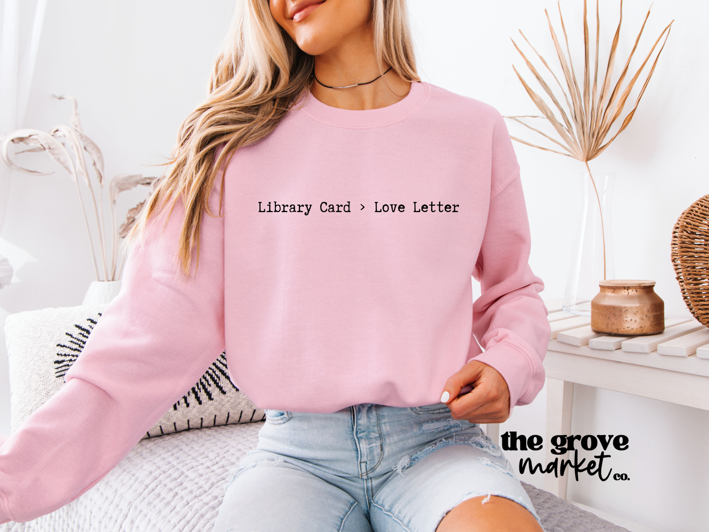 Library Card is Greater than Love PNG - Bookish Valentines Day Design - Valentine's Day PNG