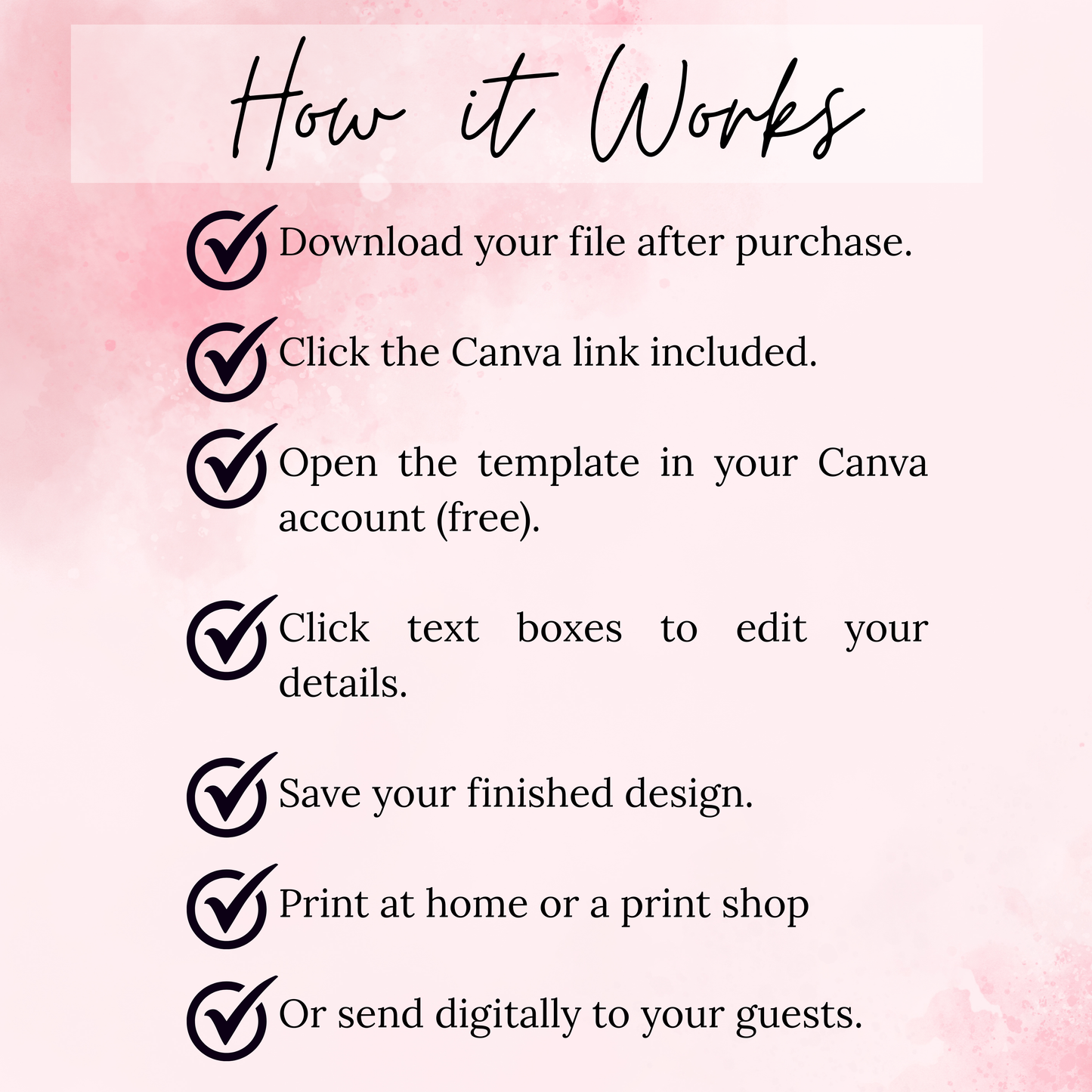 Party Animals Editable Birthday Invitation | Safari Jungle Animal Birthday for Girls | Pink Gingham Zoo Party Printable | Canva Template