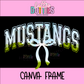 Mustangs Canva Frame - Canva Frames - Digital Download