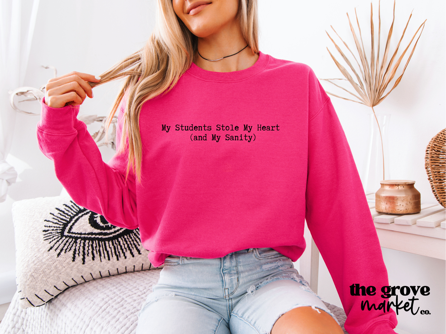 My Students Stole My Heart and my Sanity PNG - Digital Download - Valentine's Day Teacher Design