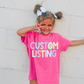 Color Change Custom Listing - Digital Download