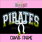 Pirates Canva Frame - Canva Frames - Digital Download