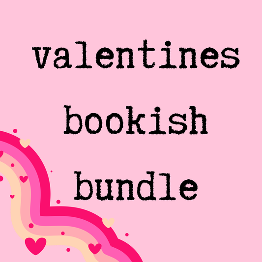 Valentines Bookish Bundle PNG - Valentine's Day Design - Digital Download - Funny Valentine's Day Design
