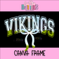 Vikings Canva Frame - Canva Frames - Digital Download