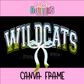 Wildcats Canva Frame - Canva Frames - Digital Download