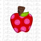 Apple Png - Back to School Design - Digital Download