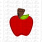 Apple Stripe Png - Back to School Design - Digital Download