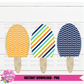 Boys Faux Applique Popsicle Trio PNG