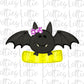 Girl Bat - PNG - Halloween - Sublimation - Digital Download