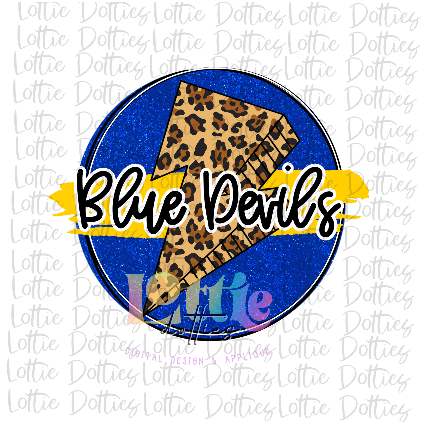 Blue Devils Png - Blue Devils Sublimation Design - Digital Download