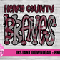Heard County Braves PNG - Braves sublimation design - Digital Download