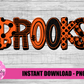 Brooks  PNG - Brooks  sublimation design - Digital Download