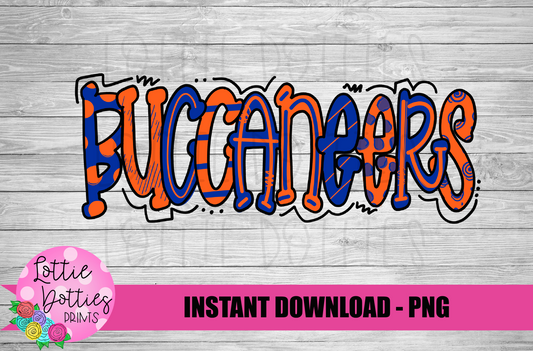 Buccaneers PNG - Buccaneers Sublimation - Mascot