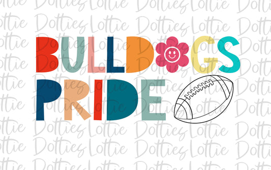 Bulldogs Pride  -  PNG - Bulldogs  -  sublimation design - Digital Download