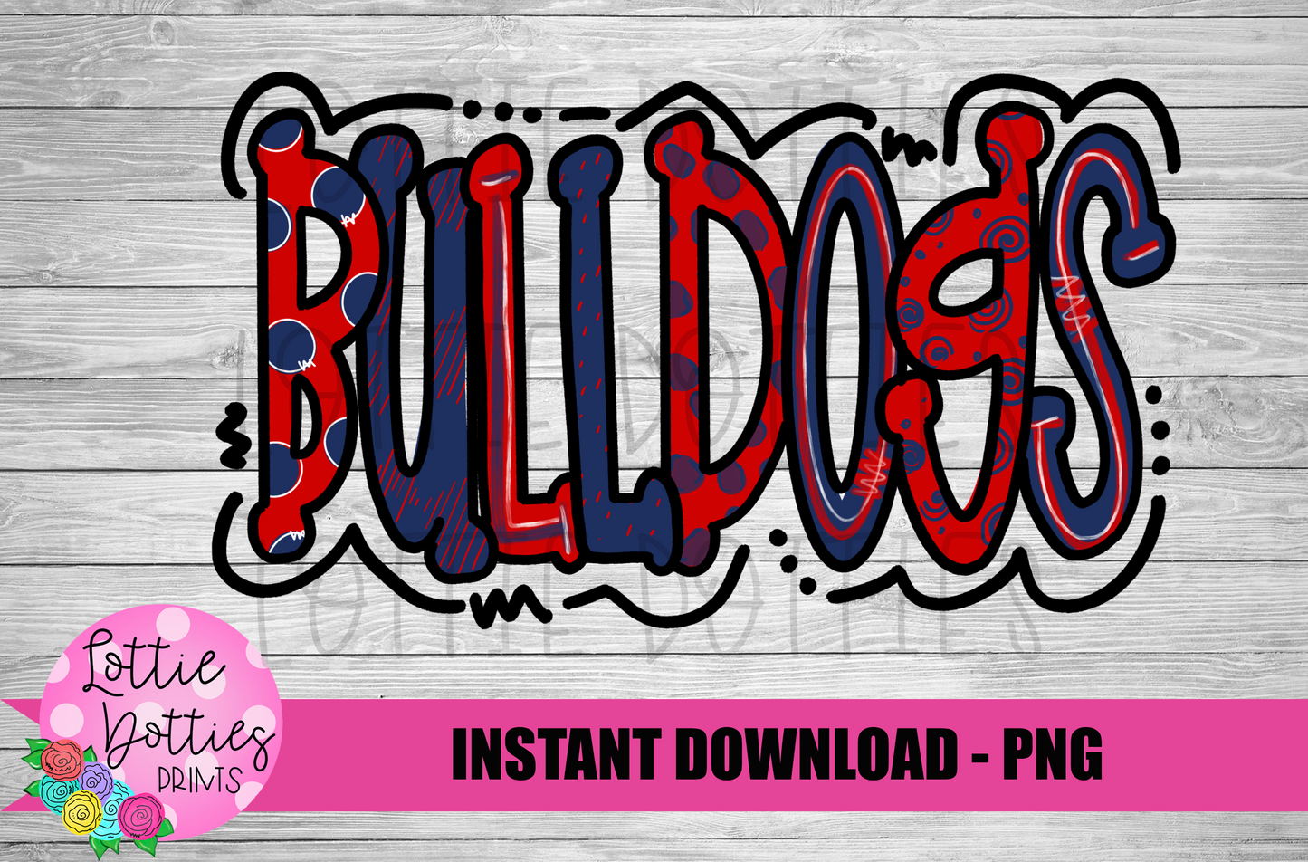 Bulldogs -  PNG - Bulldogs  -  Sublimation design - Digital Download