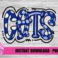 Cats PNG - Team Sublimation - Mascot design