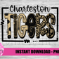 Charleston Tigers PNG - Tigers sublimation design - Digital Download