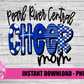 Pearl River Central  Cheer Mom - Cheer Mom PNG - Cheer Sublimation
