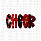Cheer Png - Cheer Sublimation Design - Digital Download - Red and Black